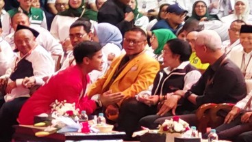 Ketum Pengusung Ganjar-Mahfud Kompak Hadiri Pengundian Nomor Urut Capres-Cawapres 2024