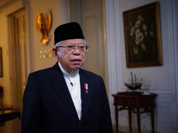 Wapres Ma'ruf Amin Harapkan Tingkat Partisipasi Pemilu 2024 Lampaui 81,93%