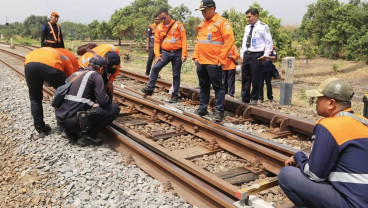 KAI Cek Kondisi Jalur Gubeng ke Malang Jelang Nataru