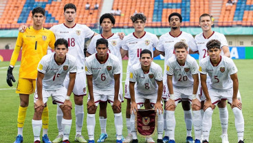 Hasil Piala Dunia U-17: 10 Pemain Venezuela Ungguli Meksiko di Babak Pertama