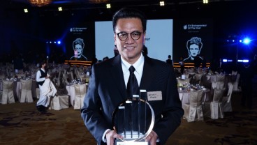 Pendiri Plataran Indonesia Yozua Makes Jadi Pemenang EY Entrepreneur of the Year 2023