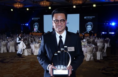 Pendiri Plataran Indonesia Yozua Makes Jadi Pemenang EY Entrepreneur of the Year 2023