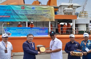 Naik Kapal Geomarin III ESDM, Ekspedisi Riset Kelautan Indonesia-China Resmi Berlayar