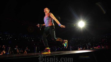 Konser Coldplay di Jakarta, Chris Martin: Incredible Audiens