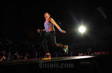 Konser Coldplay di Jakarta, Chris Martin: Incredible Audiens