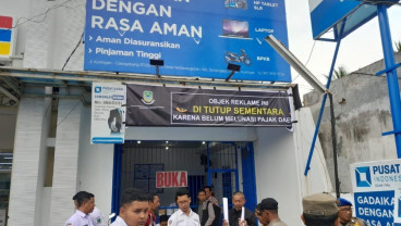 Enam Kantor Pusat Gadai Indonesia di Kuningan Disegel Pemerintah