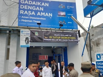 Enam Kantor Pusat Gadai Indonesia di Kuningan Disegel Pemerintah