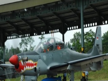 TNI Benarkan Pesawat Latih Super Tucano Jatuh di TNBTS Desa Keduwung Pasuruan