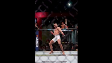 Debut di UFC, Jeka Saragih Menang KO Hanya dalam 1,5 Menit
