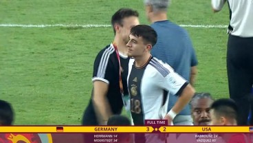Hasil Jerman vs Amerika Serikat U17, Der Panzer Menang Dramatis Atas AS
