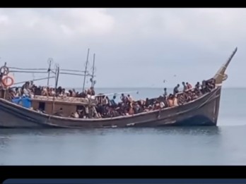 Viral di Medsos, Ratusan Pengungsi Rohingnya Datang ke Aceh