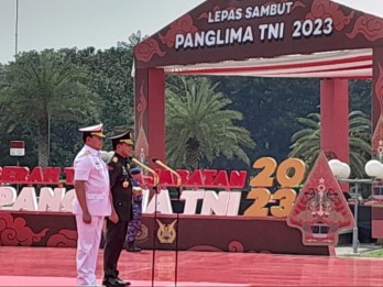 Laksamana Yudo Resmi Serahkan Jabatan Panglima TNI ke Agus Subiyanto