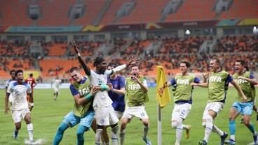 Hasil Piala Dunia U-17: Inggris Diimbangi Uzbekistan Babak Pertama