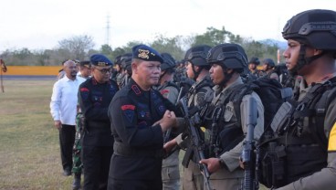 110 Personel Brimob Sulawesi Tengah Dikirim ke Papua