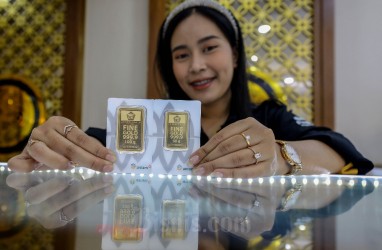 Harga Emas Antam Hari Ini Melambung Paling Murah Rp605.000