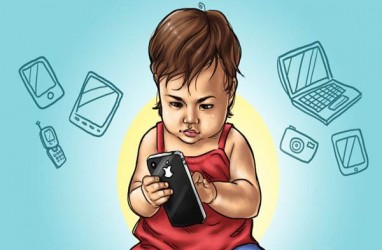 Orang Tua, Ini Dampak Anak Sering Nonton TV dan Main Ponsel Kelamaan