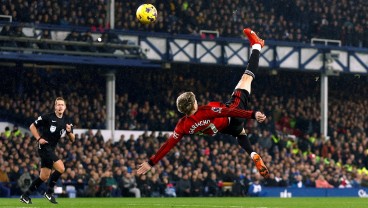 Video Gol Salto Spektakuler Garnacho, Diakhiri Selebrasi Siu Ronaldo