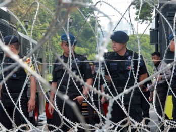 610 Personel Polisi Amankan Deklarasi Kampanye Damai Pemilu 2024, Lalin di KPU Dialihkan