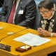 Bertemu Menlu China di DK PBB, Menlu Retno Desak Perdamaian di Gaza dan Perhatian ke Tepi Barat