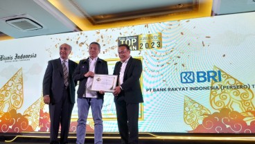 BRI Sabet Dua Penghargaan Bisnis Indonesia TOP BUMN Awards 2023