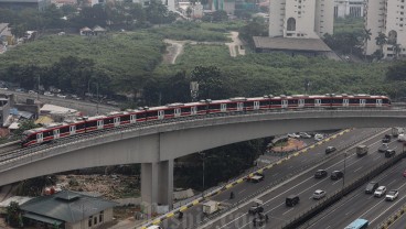 Jumlah Kereta Bertambah, LRT Jabodebek Layani 200 Perjalanan per Hari