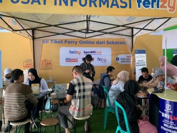 Andalkan Ferizy, Beli Tiket Ferry Harus Online dan Berjarak dari Pelabuhan