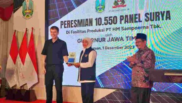 HM Sampoerna (HMSP) Operasikan 10.550 Panel Surya di Pabrik Pasuruan