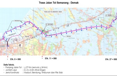 Ganti Rugi Tol Semarang-Demak, PN Kota Semarang Terima Titipan Uang