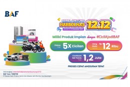 Wujudkan Wishlist Akhir Tahun di BAF Serba Untung Harbolnas 12.12