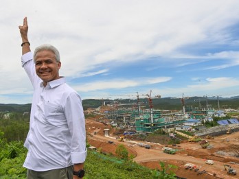 Ganjar Bangga Jadi Capres Pertama yang Kunjungi IKN