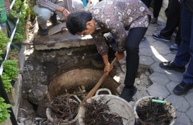 Warga Mangkuyudan Yogyakarta Panen 1 Ton Pupuk Organik