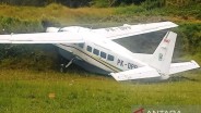 Pesawat Caravan Tergelincir di Intan Jaya
