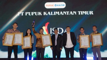 Pupuk Kaltim Raih The Most Commited Corporate on SDGs for Environment Pillar