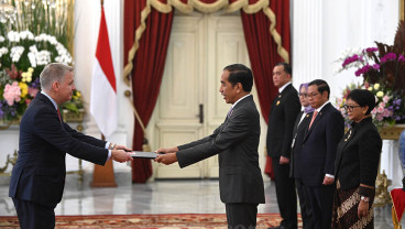 Presiden Jokowi Menerima Surat Kepercayaan Dubes LBBP