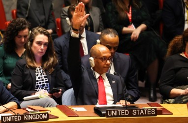 Viral! Tangan Utusan Amerika Bergetar saat Veto Gencatan Senjata Gaza di DK PBB