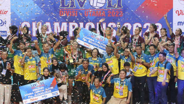 Petrokimia juara pertama Livoli Divisi Utama 2023