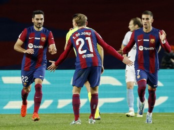 Barcelona Takluk 2-4 dari Girona, Xavi Hernandez Kena Pukulan Keras
