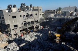 Israel Respons Ancaman Hamas dengan Bom Kota Utama Gaza Selatan