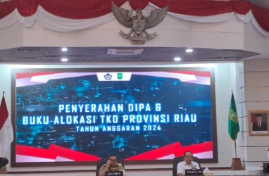 Belanja Negara di Riau Pada APBN 2024 Mencapai Rp31,83 Triliun