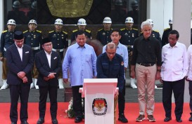 Elektabilitas Anies-Cak Imin, Prabowo-Gibran, Ganjar-Mahfud Jelang Debat Capres Pilpres 2024