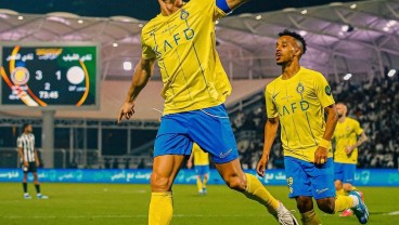 Cristiano Ronaldo Cetak Gol Ke-50 pada 2023, Al Nassr Bantai Al Shabab