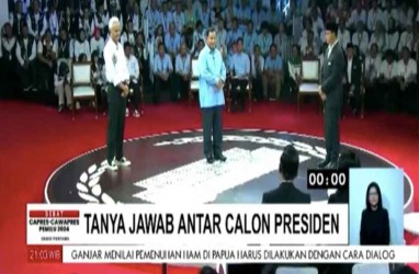 Viral Ekspresi Gibran saat Prabowo Diserang Anies soal Pelanggaran Etik Ketua MK, Sayang Tak Tertangkap Kamera