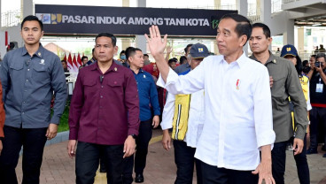 Jokowi Resmikan Pasar Induk Among Tani, Pasar Terbesar se-Indonesia