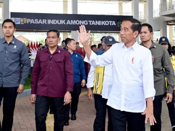 Jokowi Resmikan Pasar Induk Among Tani, Pasar Terbesar se-Indonesia