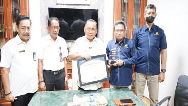 Jembrana Raih Penghargaan sebagai Penyedia Data Perpajakan Terbaik
