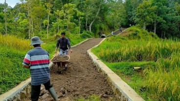 Pemkab Sumedang Tuntas Gelontorkan Rp4,16 Miliar untuk Jalan Pertanian