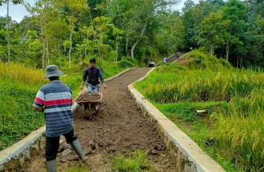 Pemkab Sumedang Tuntas Gelontorkan Rp4,16 Miliar untuk Jalan Pertanian