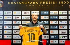 Radja Nainggolan Debut, Bhayangkara FC Langsung Menang
