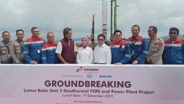 Pertamina Geothermal (PGEO) Resmi Bangun PLTP Lumut Balai Unit 2