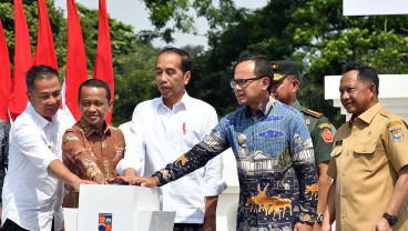 Presiden Resmikan Jembatan Otista Kota Bogor